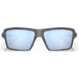 Oakley - Cables - Prizm Deep Water Polarized - Woodgrain - Sunglasses - Oakley Eyewear
