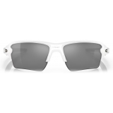 Oakley - Flak® 2.0 XL - Prizm Black Polarized - Polished White - Occhiali da Sole - Oakley Eyewear
