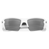 Oakley - Flak® 2.0 XL - Prizm Black Polarized - Polished White - Sunglasses - Oakley Eyewear