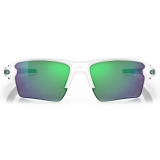 Oakley - Flak® 2.0 XL Team Colors - Prizm Jade - Polished White - Occhiali da Sole - Oakley Eyewear
