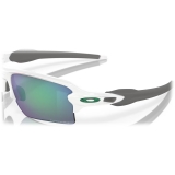 Oakley - Flak® 2.0 XL Team Colors - Prizm Jade - Polished White - Occhiali da Sole - Oakley Eyewear