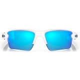 Oakley - Flak® 2.0 XL Team Colors - Prizm Sapphire - Polished White - Occhiali da Sole - Oakley Eyewear