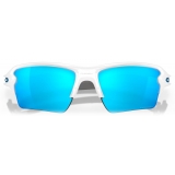 Oakley - Flak® 2.0 XL Team Colors - Prizm Sapphire - Polished White - Occhiali da Sole - Oakley Eyewear