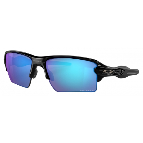 Oakley - Flak® 2.0 XL - Prizm Sapphire Polarized - Polished Black - Sunglasses - Oakley Eyewear
