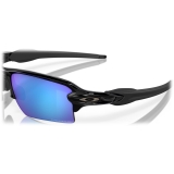 Oakley - Flak® 2.0 XL - Prizm Sapphire Polarized - Polished Black - Sunglasses - Oakley Eyewear