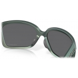 Oakley - Wildrye - Prizm Black Polarized - Matte Silver Blue - Sunglasses - Oakley Eyewear