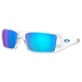 Oakley - Heliostat - Prizm Sapphire Polarized - Clear - Sunglasses - Oakley Eyewear