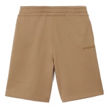 Burberry - Pantaloncini in Cotone - Cammello - Burberry Exclusive Collection