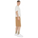 Burberry - Cotton Shorts - Camel - Exclusive Burberry Collection