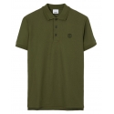 Burberry - Polo in Cotone - Oliva - Burberry Exclusive Collection