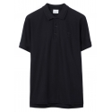 Burberry - Cotton Polo Shirt - Coal Blue - Exclusive Burberry Collection