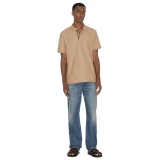 Burberry - Cotton Polo Shirt - Soft Fawn - Exclusive Burberry Collection