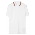 Burberry - Cotton Polo Shirt - White - Exclusive Burberry Collection