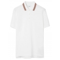 Burberry - Polo in Cotone - Bianco - Burberry Exclusive Collection
