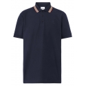 Burberry - Cotton Polo Shirt - Coal Blue - Exclusive Burberry Collection