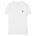 Burberry - T-Shirt in Cotone - Bianco - Burberry Exclusive Collection