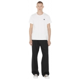 Burberry - T-Shirt in Cotone - Bianco - Burberry Exclusive Collection