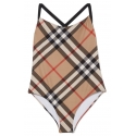 Burberry - Check Swimsuit - Burberry Exclusive Collection