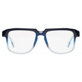 Portrait Eyewear - Nikolai Deep Blue Gradient - Optical Glasses - Handmade in Italy - Exclusive Luxury Collection