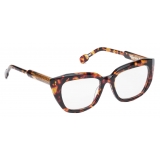 Portrait Eyewear - Sofia Tortoise - Optical Glasses - Handmade in Italy - Exclusive Luxury Collection
