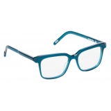 Portrait Eyewear - The Master Turquoise - Optical Glasses - Handmade in Italy - Exclusive Luxury Collection