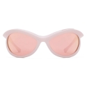 Burberry - Blinker Sunglasses - Pastel Pink - Burberry Eyewear