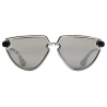 Burberry - Occhiali da Sole Clip - Argento - Burberry Eyewear