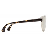 Burberry - Occhiali da Sole Clip - Argento - Burberry Eyewear