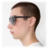 Burberry - Clip Sunglasses - Silver - Burberry Eyewear