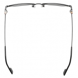 Burberry - Icon Geometric Sunglasses - Matte Black - Burberry Eyewear