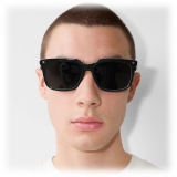 Burberry - Occhiali da Sole Geometrici Icon - Nero - Burberry Eyewear