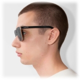 Burberry - Icon Stripe Sunglasses - Black - Burberry Eyewear