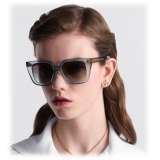 Dior - Occhiali da Sole - DiorMidnight S1I - Grigio Blu Trasparente - Dior Eyewear