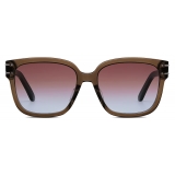 Dior - Sunglasses - DiorSignature S7F - Transparent Gray Brown - Dior Eyewear