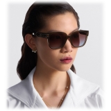 Dior - Occhiali da Sole - DiorSignature S7F - Grigio Marrone Trasparente - Dior Eyewear