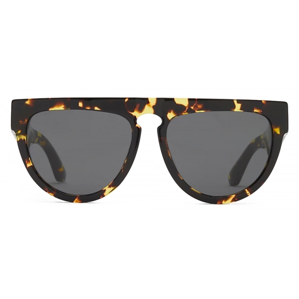Burberry - Occhiali da Sole con Dettaglio Lineare - Tartarugato - Burberry Eyewear