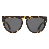 Burberry - Occhiali da Sole con Dettaglio Lineare - Tartarugato - Burberry Eyewear