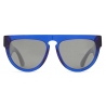 Burberry - Occhiali da Sole con Dettaglio Lineare - Navy - Burberry Eyewear