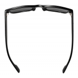 Burberry - Logo Detail Square Frame Sunglasses - Black - Burberry Eyewear