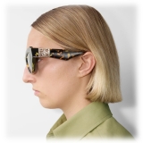 Burberry - Rose Square Sunglasses - Yellow Havana - Burberry Eyewear