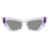 Burberry - Rose Sunglasses - Violet - Burberry Eyewear