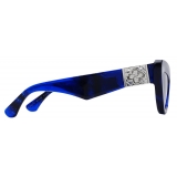 Burberry - Occhiali da Sole Rose - Blu Navy - Burberry Eyewear