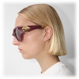 Burberry - Shield Mask Sunglasses - Bordeaux - Burberry Eyewear