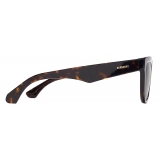 Burberry - Occhiali da Sole con Montatura Squadrata - Avana Scuro - Burberry Eyewear