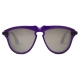 Burberry - Occhiali da Sole Tubolari - Viola Intenso - Burberry Eyewear