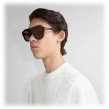 Burberry - Tubular Sunglasses - Dark Tan - Burberry Eyewear