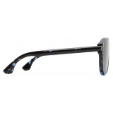 Burberry - Tubular Sunglasses - Electric Blue - Burberry Eyewear