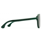 Burberry - Tubular Sunglasses - Dark Green - Burberry Eyewear