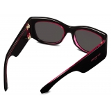Dior - Occhiali da Sole - DiorNuit S1I - Nero Rosso Trasparente - Dior Eyewear