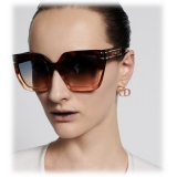 Dior - Occhiali da Sole - DiorSignature S10F - Marrone Tartaruga Nude Trasparente - Dior Eyewear